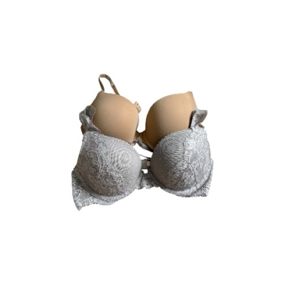 Lot of 2 Victoria’s Secret convertible bras, both size 34C